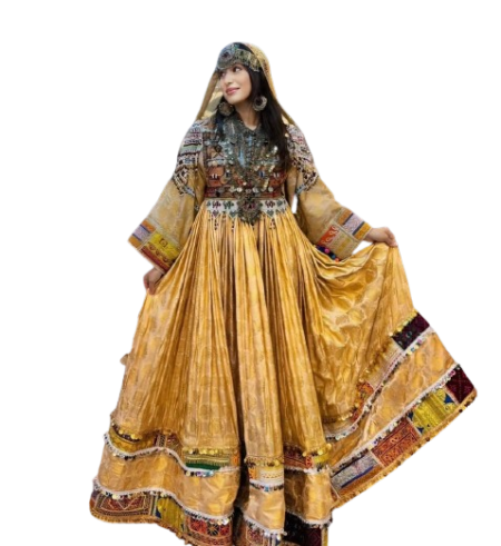 Afghani bridal dress