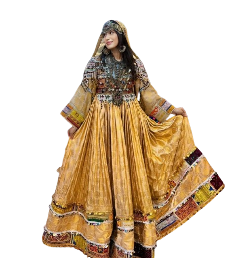 Afghani bridal dress