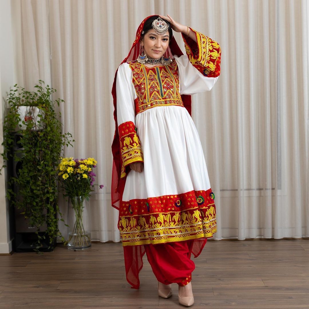 Afghani kuchi handmade dress