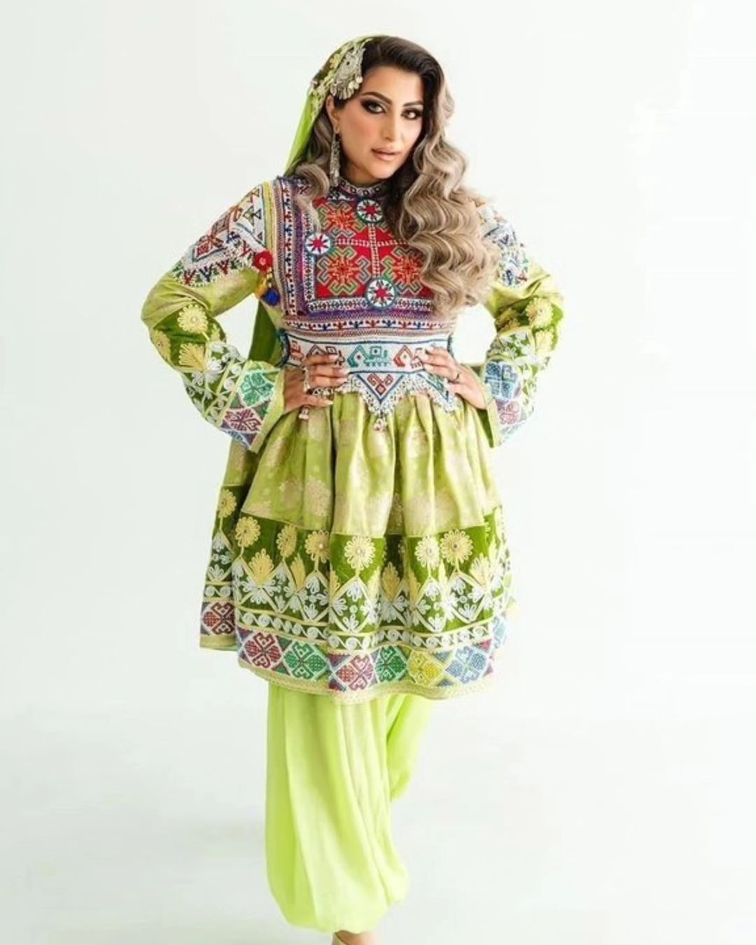 Afghani handmade dress